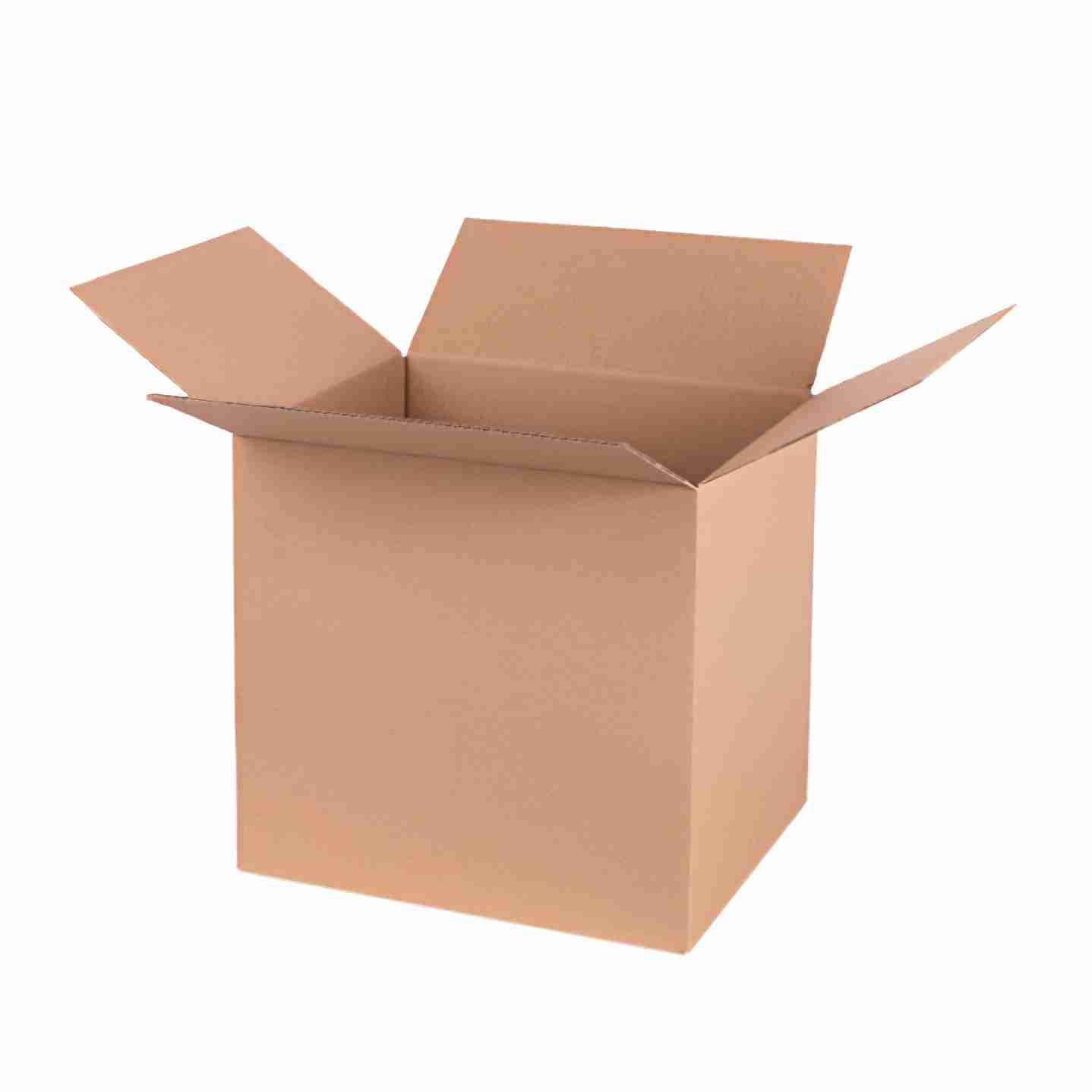 Model Fix-Aufrichtekarton – 460 × 330 × 260 mm, braun, 2-wellig, selbstklebend – 1 Stk., ab 50 Stk.
