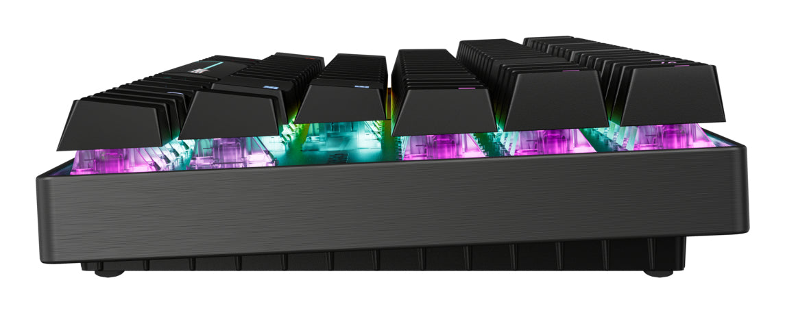 CHERRY Tastatur, kabellos (Bluetooth/2,4 GHz), kabelgebunden (USB-C), DE-Layout (DE) – für Windows & iOS
