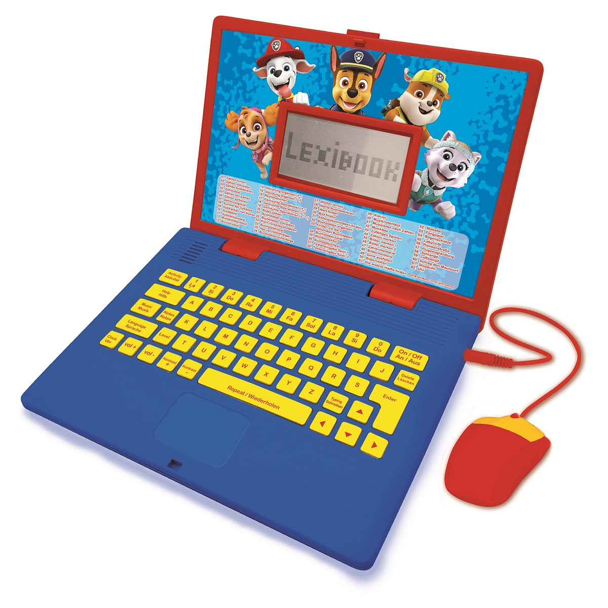 Lexibook Kinder-Laptop – Paw Patrol, pädagogisch, 1 Spieler, ab 3 Jahren, Deutsch, Englisch