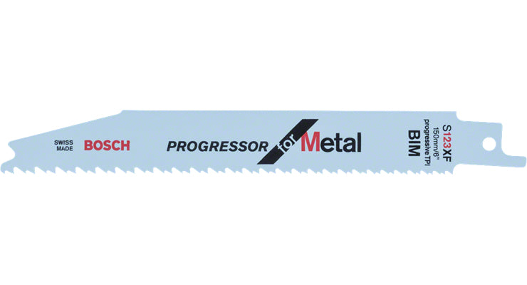 Bosch Professional S 123 XF Säbelsägeblatt – für Metall – 5 Stk