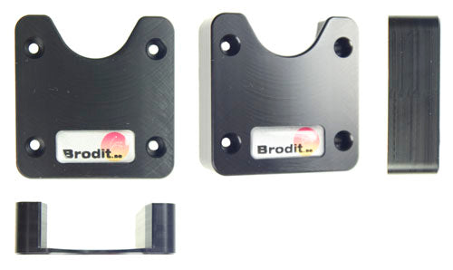 Brodit Auto-Halterung (passiv) – Klemmhalterung, vorgebohrt, universell