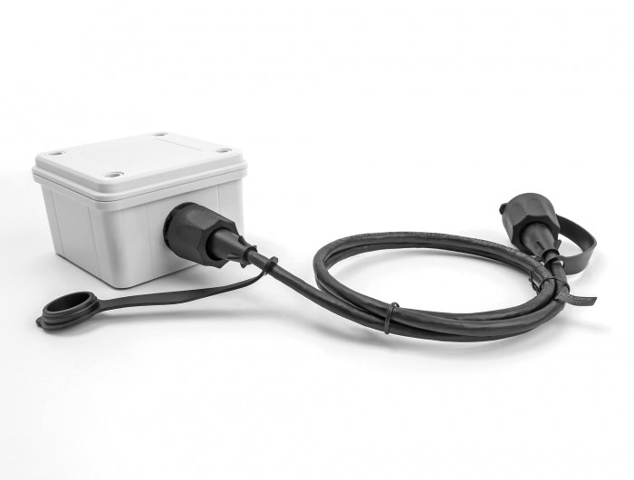 DeLOCK Patchkabel Cat6 S/UTP – RJ-45 auf RJ-45, 1 m, IP68 Outdoor, PVC, schwarz