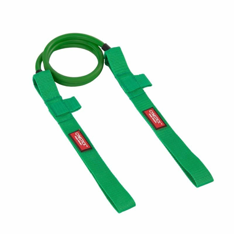 Gymstick Gummibänder – 28 × 1100 mm, grün, Nylon, Polypropylen, TPR, 70 g