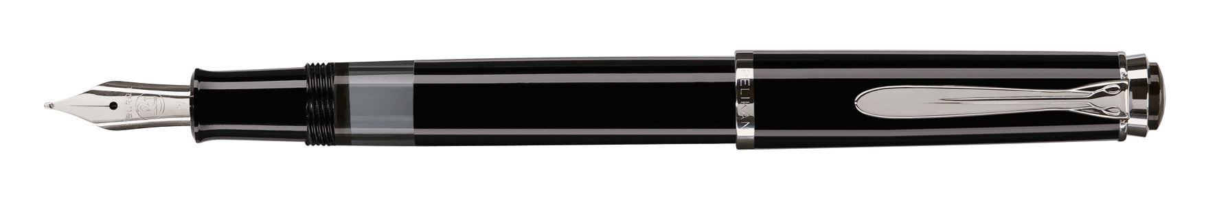Pelikan M 205 – Federspitze EF – Schwarz – Kolbenmechanik