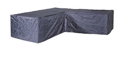 Jarda Schutzhülle L-Form 235 × 100 × 70 cm, Anthrazit, Ripstop-Polyester, Wetterfest, für Ecksofas