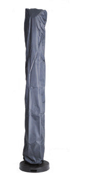 Jarda Schutzhülle – rund Ø 60 cm × 250 cm, Ripstop-Polyester, anthrazit, wasserfest, für Sonnenschirm