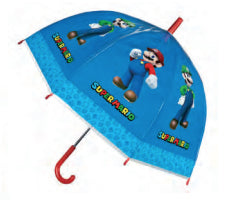 Undercover Stockschirm – Ø 69 cm, L 66 cm – mehrfarbig Super Mario