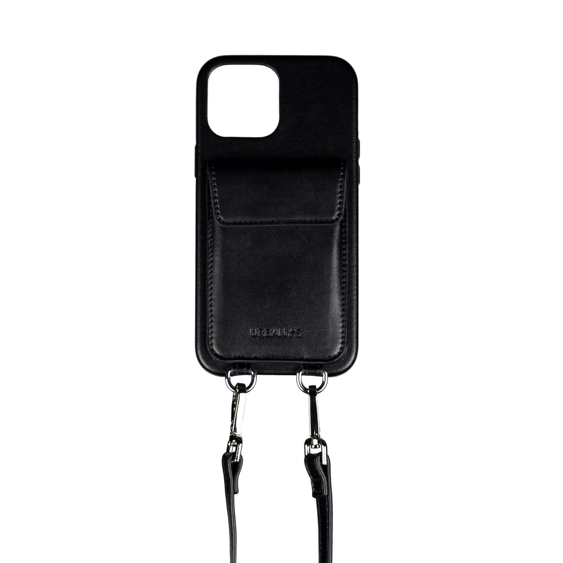 Urbany's Handekette+ Night Owl – Lederhülle, iPhone 14 kompatibel