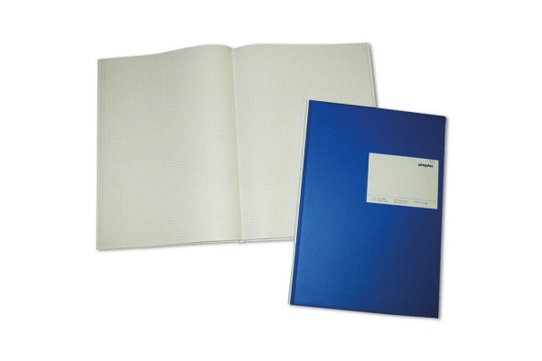 Simplex Geschäftsbuch, A4, liniert, 120 Blatt – blau