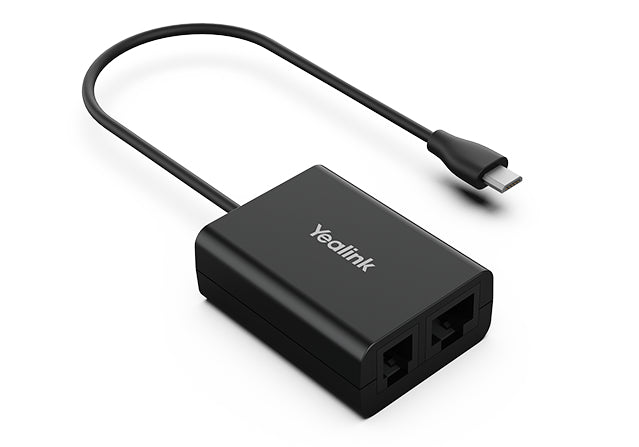 Yealink EHS61 – Steueradapter – für WH62/WH63 – Schwarz
