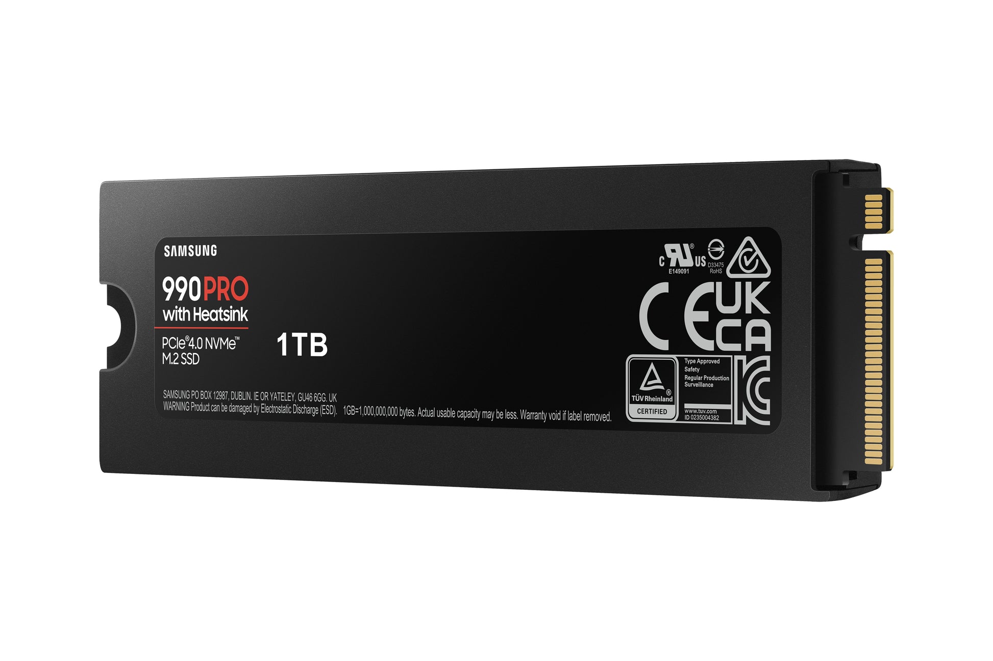 Samsung MZ-V9P1T0 – 1 TB M.2 NVMe (PCIe 4.0), 7450 MB/s Lesen, 6900 MB/s Schreiben