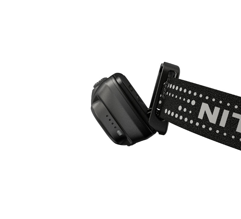 Nitecore Stirnlampe NU33 – 700 lm, 135 m, IPX6, Laufzeit 50 h, USB – Schwarz