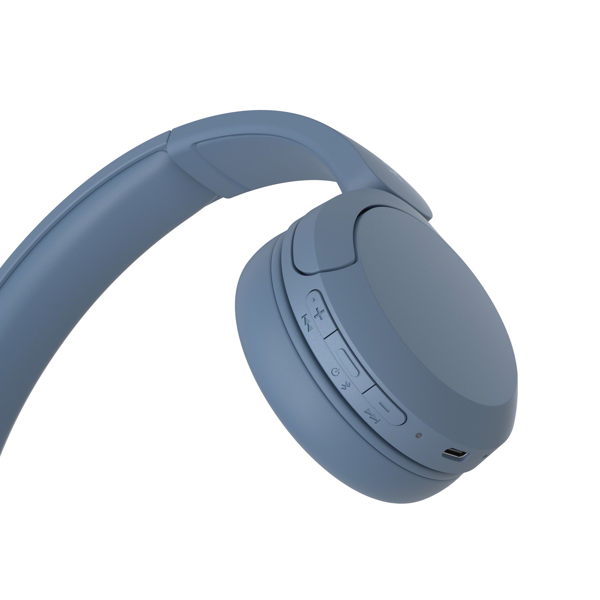 Sony WH-CH520 – Duo On-Ear Headset – Bluetooth, USB-C – Blau – bis 40 h