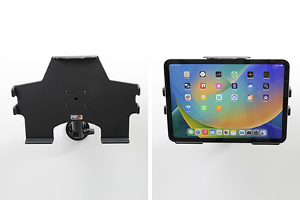 Brodit Fahrzeug-Dock für Apple iPad 10,9" (10. Gen.) – 360° schwenkbar, Neigung 0–17° – Schwarz