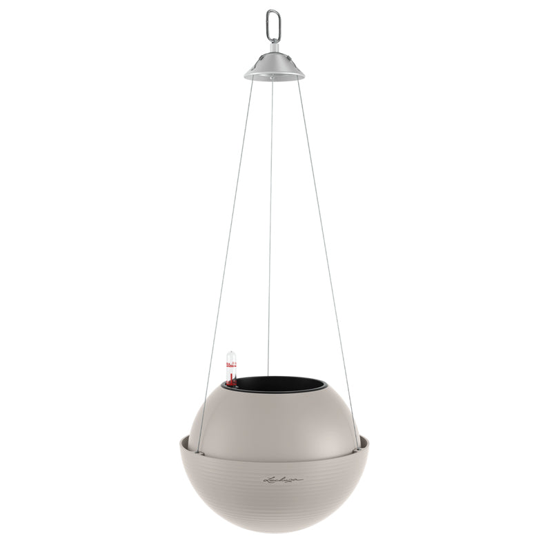 LECHUZA BOLA Color 23 Pflanzgefäss – Ø 23 × 18 cm – Kunststoff, sandbraun