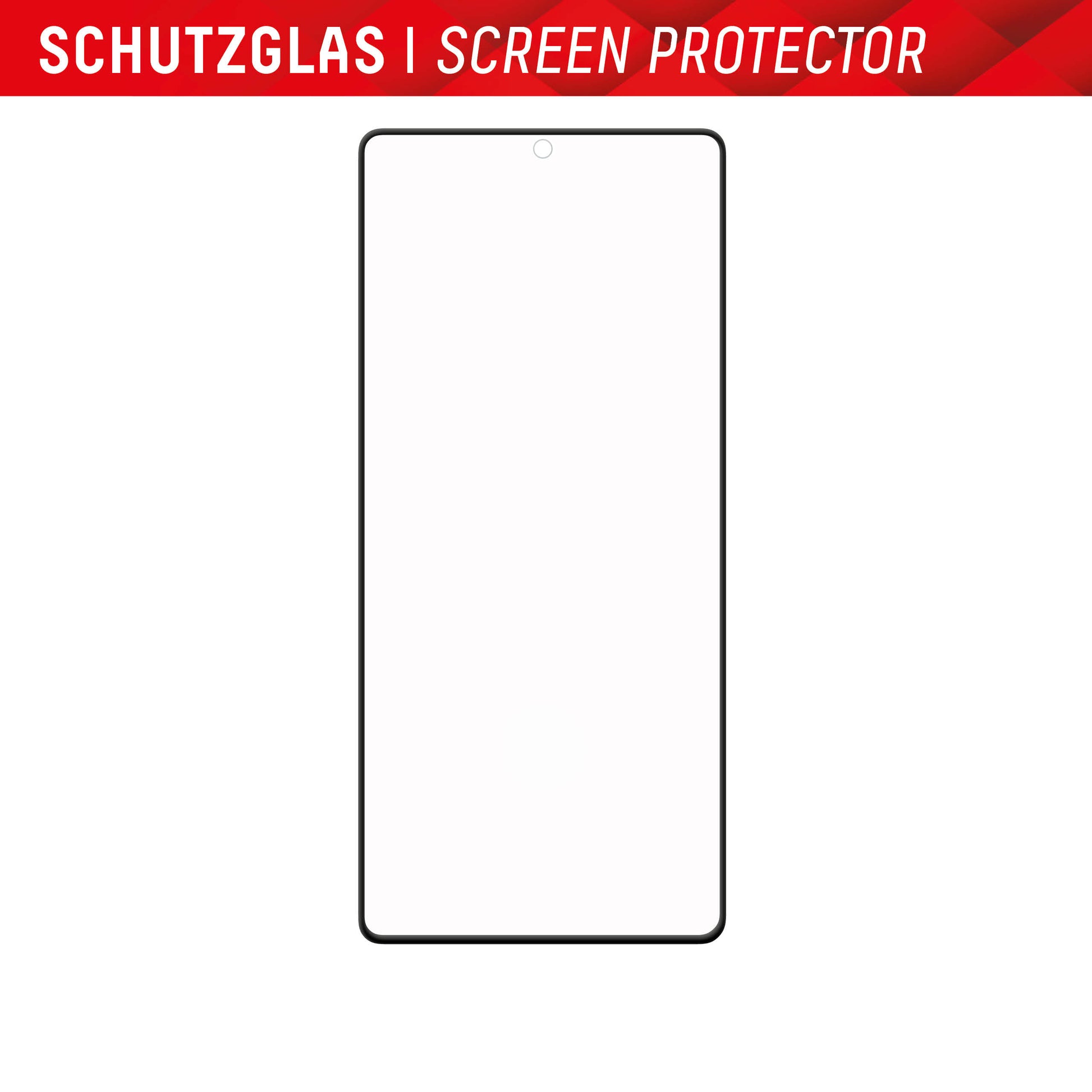 Displex Displayschutz (Panzerglas), Full Cover – für Galaxy S23 Ultra – mit Applikator