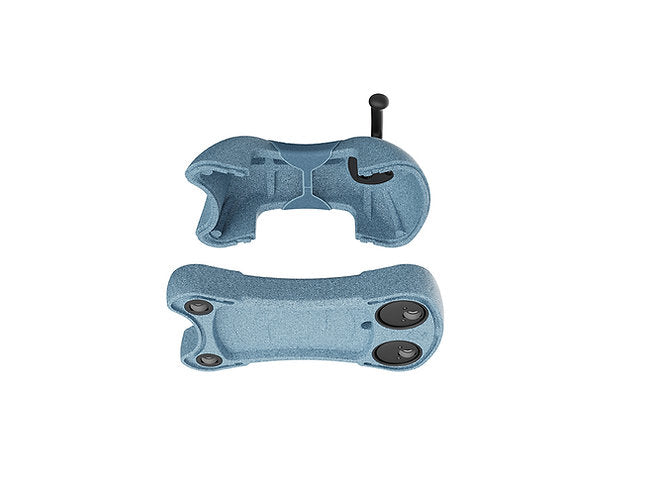 Scoot & Ride Just 4 Motion Rutschfahrzeug – ab 6 Monaten – max. 20 kg, 4 Räder – blau, EPP