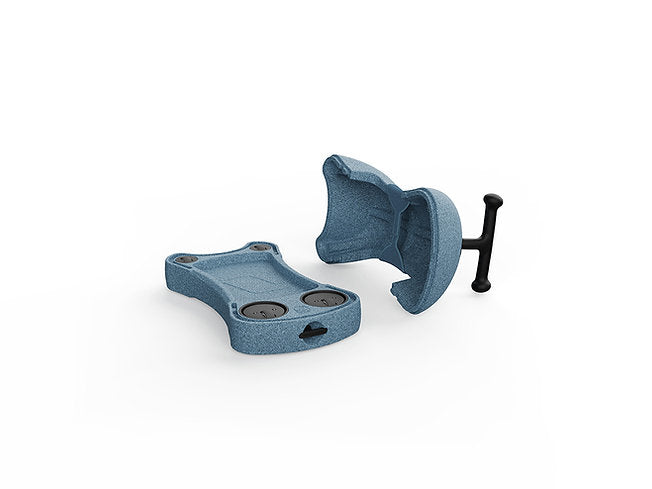 Scoot & Ride Just 4 Motion Rutschfahrzeug – ab 6 Monaten – max. 20 kg, 4 Räder – blau, EPP