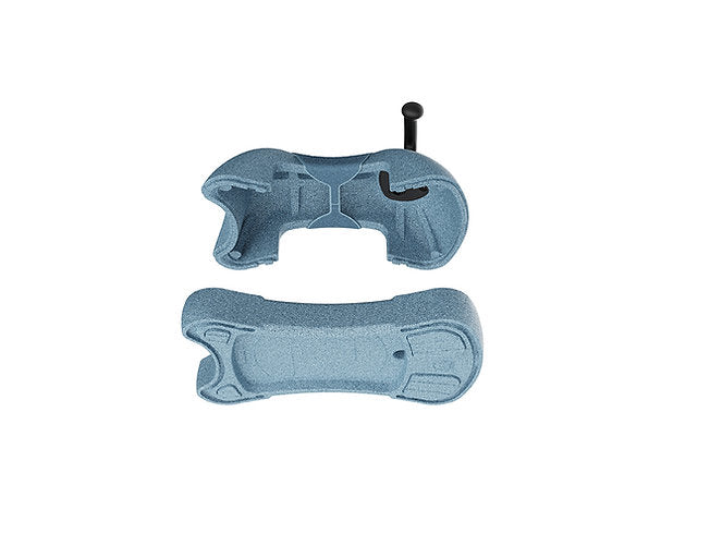 Scoot & Ride Just 4 Motion Rutschfahrzeug – ab 6 Monaten – max. 20 kg, 4 Räder – blau, EPP
