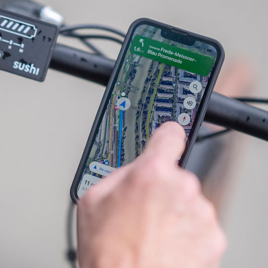 SP Connect Micro Bike Mount – Fahrrad-/Motorrad-Halterung – Lenker, Klemmhalterung – für Smartphones – Schwarz