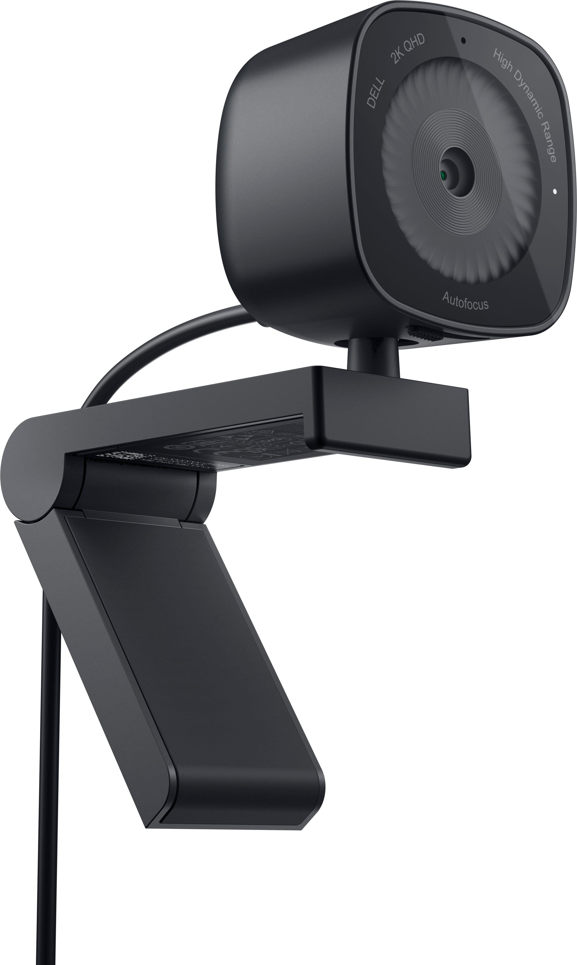 Dell WB3023 – Webcam – QHD (2560 × 1440), 60 fps, 78°, Autofokus, USB-A, mit Mikrofon