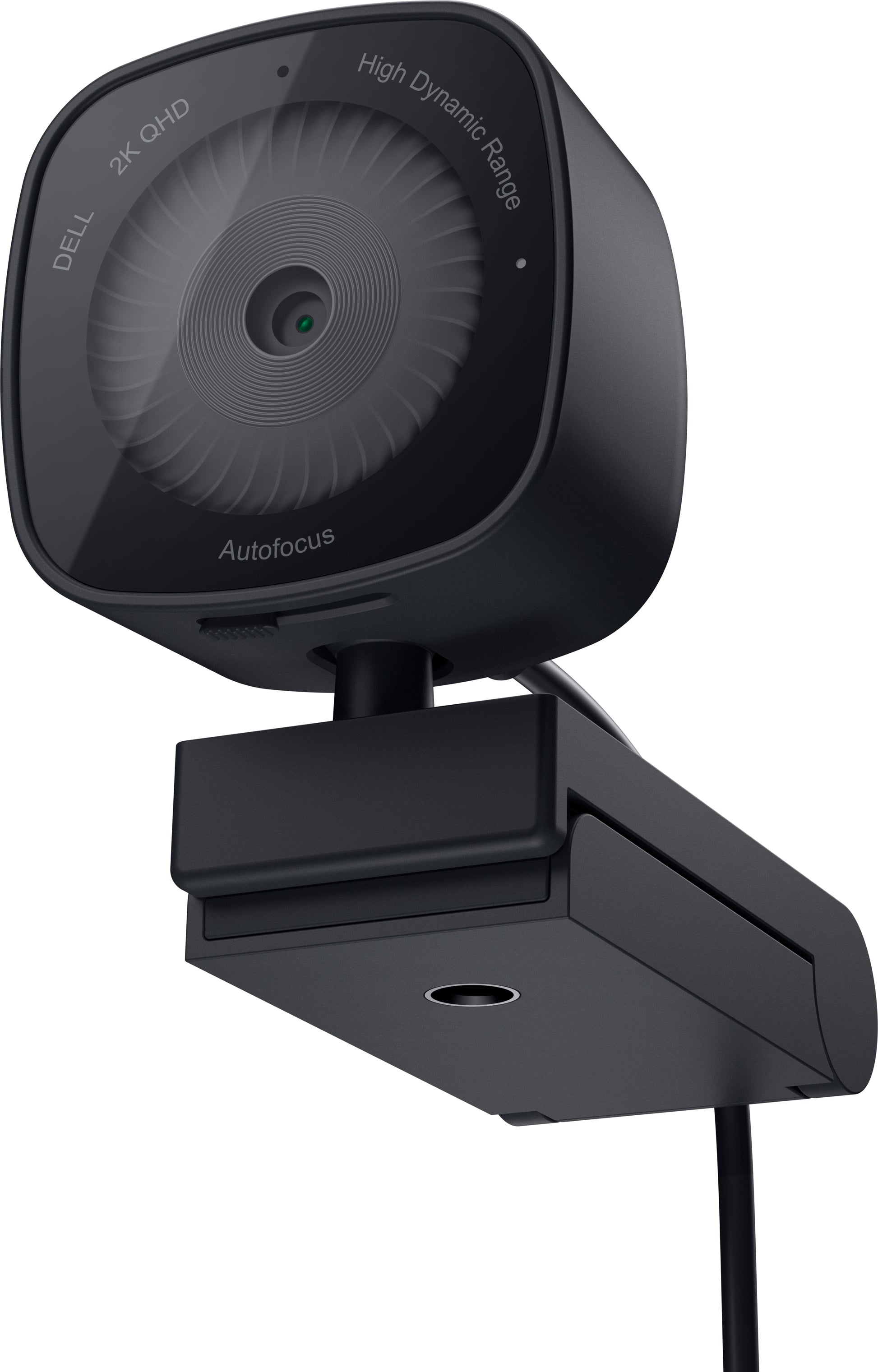 Dell WB3023 – Webcam – QHD (2560 × 1440), 60 fps, 78°, Autofokus, USB-A, mit Mikrofon
