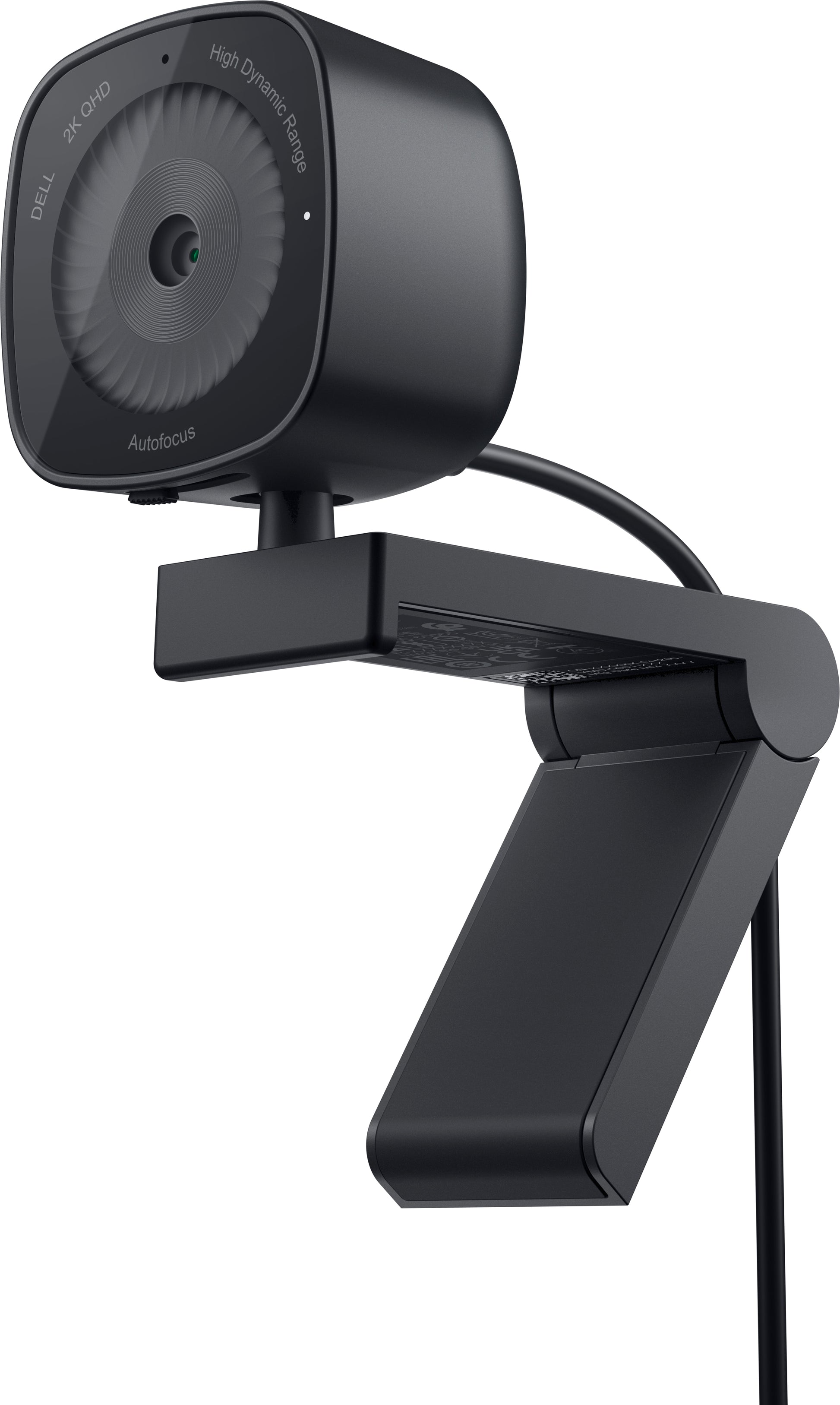 Dell WB3023 – Webcam – QHD (2560 × 1440), 60 fps, 78°, Autofokus, USB-A, mit Mikrofon