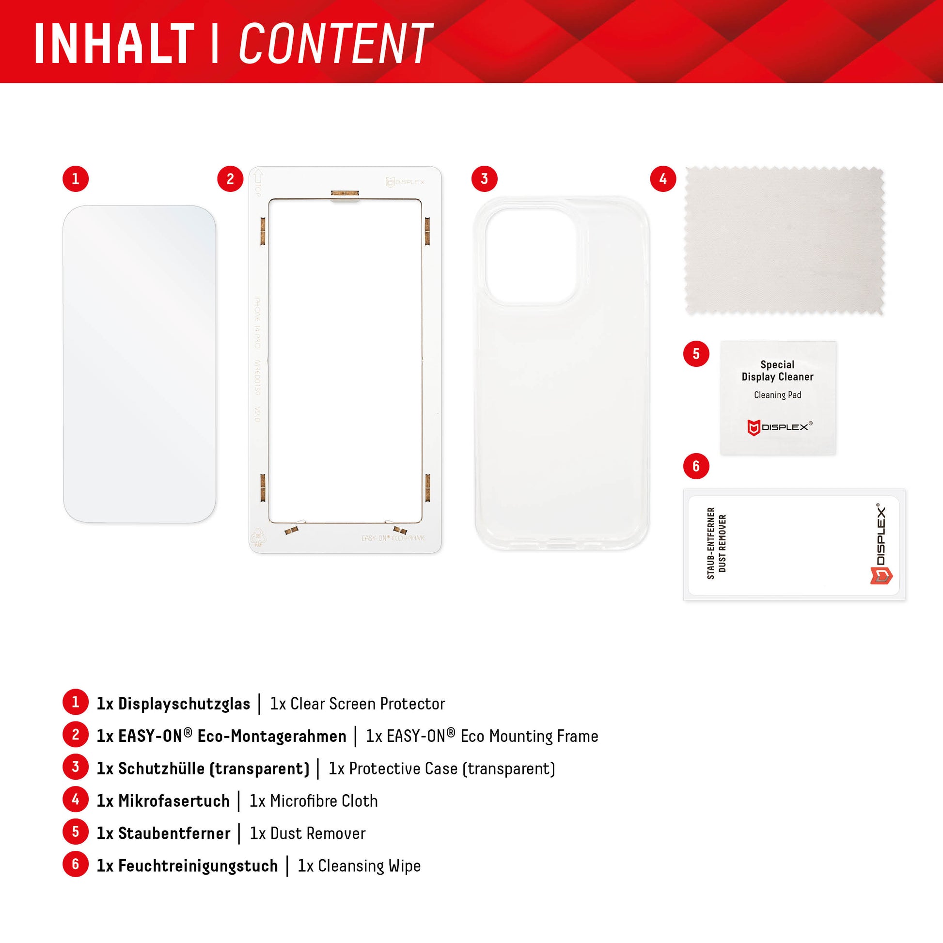 Displex Backcover – für Samsung Galaxy A54 5G, Gehärtetes Glas, Transparent, Panzerglas (10H)