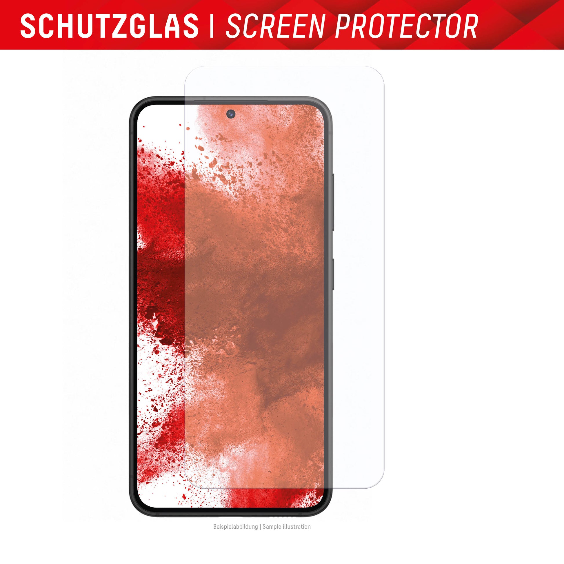 Displex Displayschutz (Panzerglas), 10H – für Galaxy S22/S23 – mit Applikator