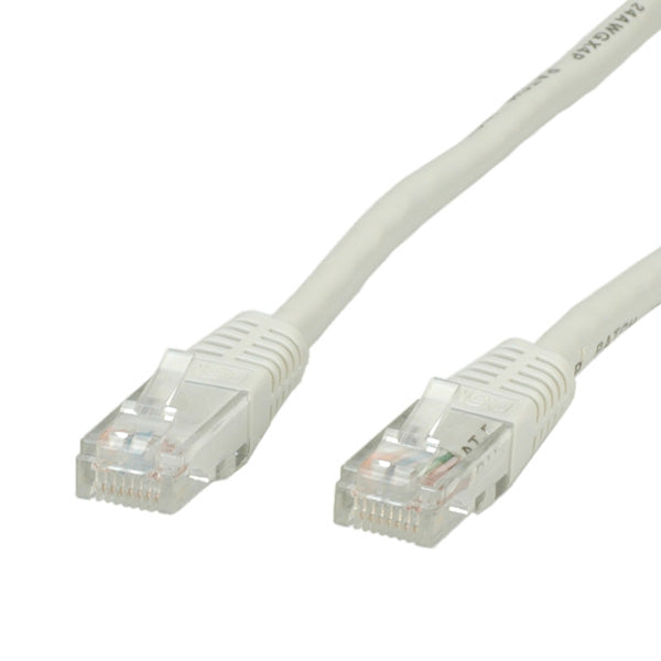 VALUE Patchkabel – Cat5e U/UTP, 20 m, Grau, RJ-45