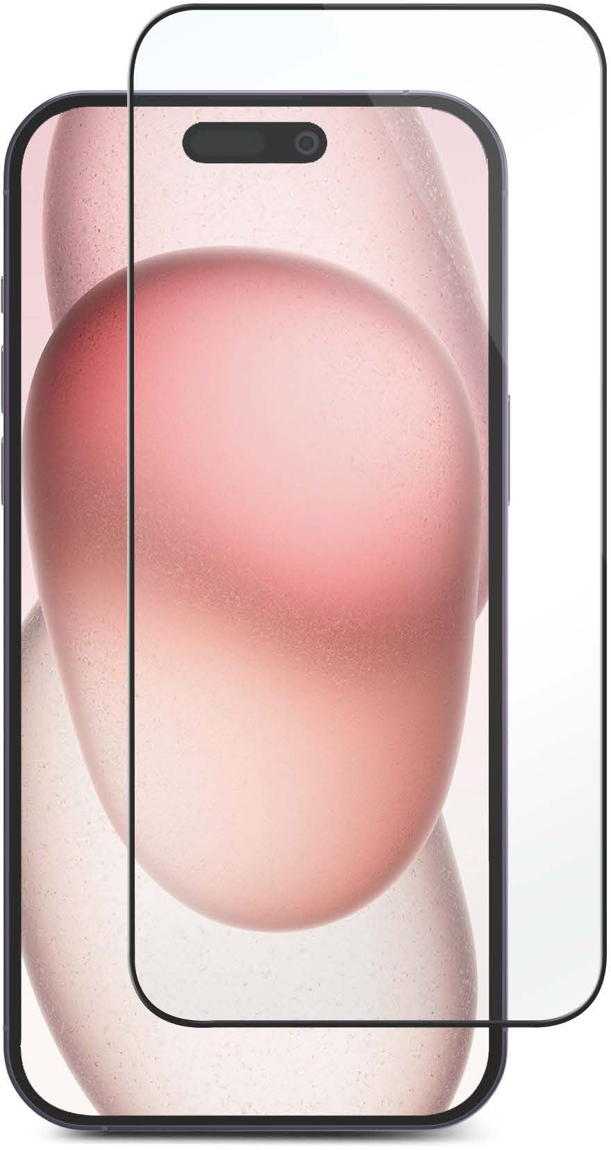 eSTUFF Displayschutz (Panzerglas), Full Cover – für iPhone 17 Pro Max/16 Pro Max