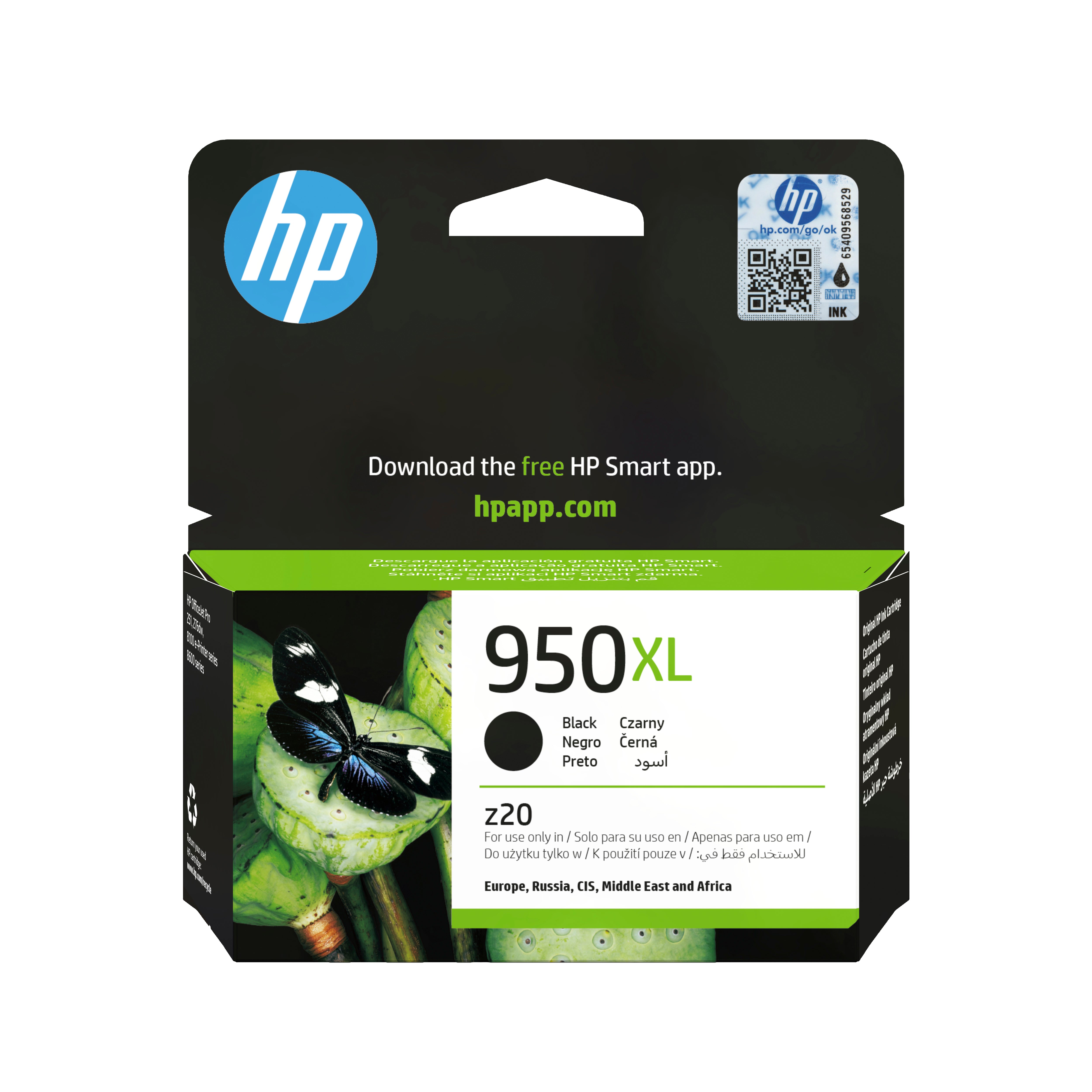 HP Tintenpatrone 950XL, Schwarz – für OfficeJet Pro 8600, OfficeJet Pro 8610, OfficeJet Pro 8620 und andere