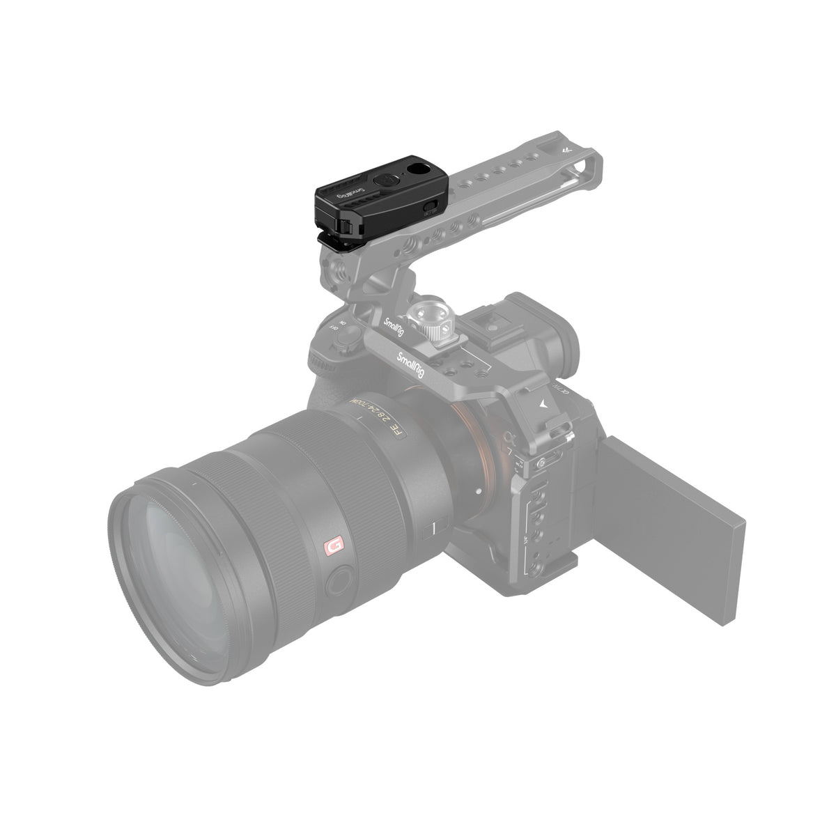 SmallRig Fernbedienung – für Sony Alpha 7R V, Canon EOS R5, Nikon Z50 und andere – Schwarz
