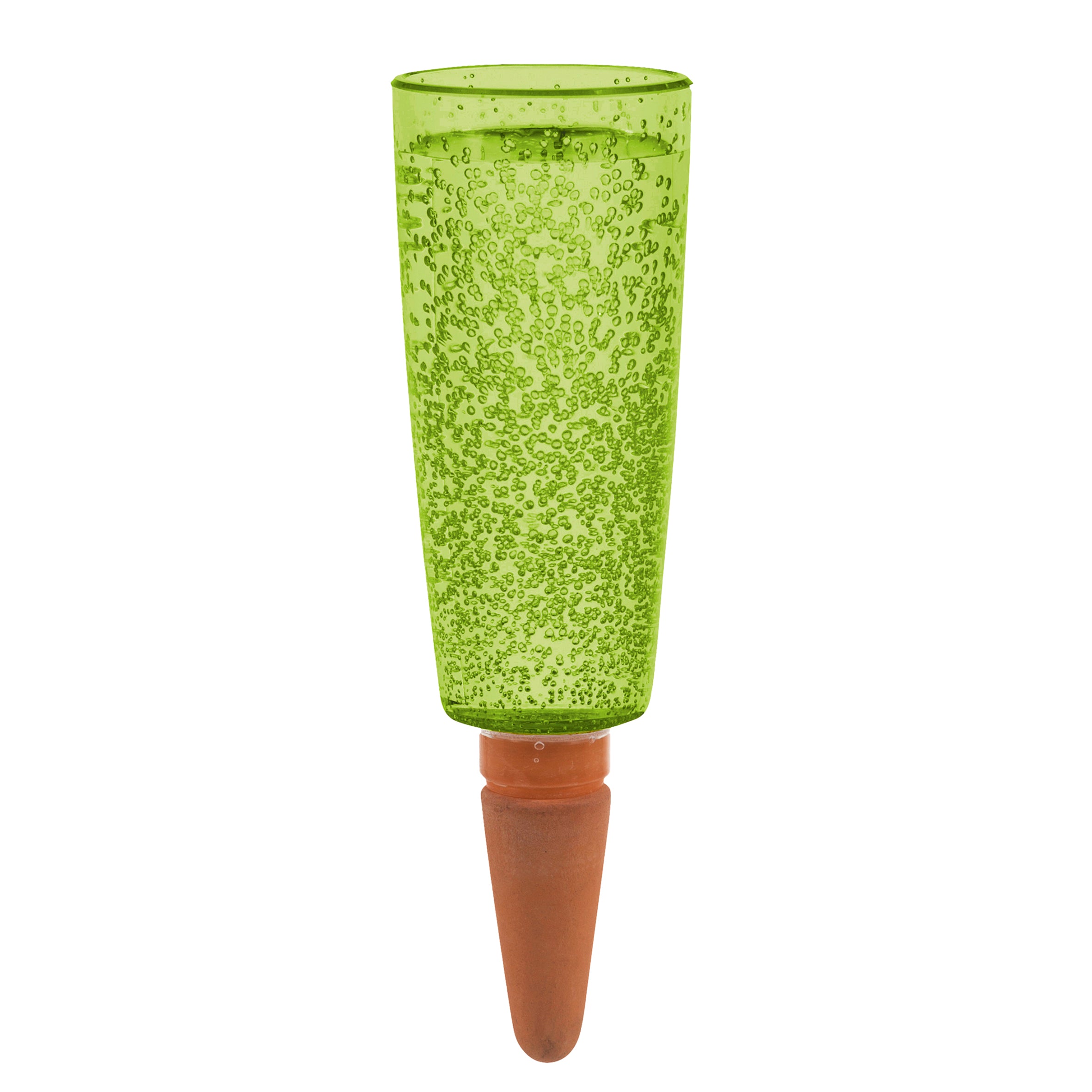 Scheurich Copa M Wasserspender – Ø 6,5 × 18 cm – Kunststoff, Grün