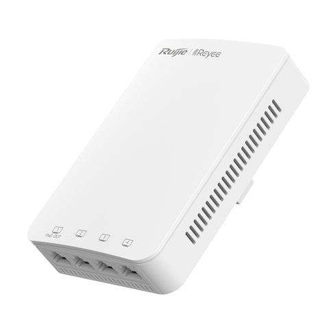Ruijie Networks Ruijie RG-RAP1200(P) – Access Point – Wi-Fi 5 (2,4/5 GHz), 1,3 Gbit/s, PoE, Wandmontage