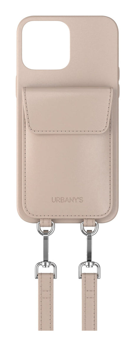 Urbany's Necklace-Hülle – für Apple iPhone 16 Pro Max – Beach Beauty – mit Kartenfach