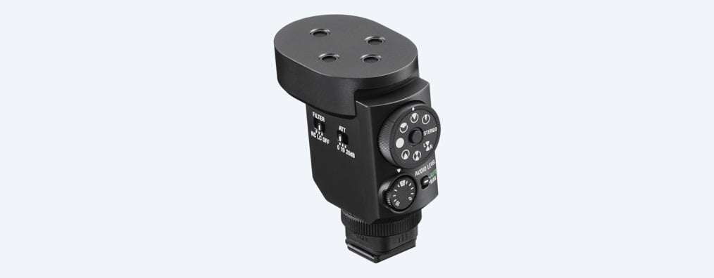 Sony ECM-M1 – Richtrohrmikrofon, umschaltbare Richtcharakteristik, Video, Schwarz