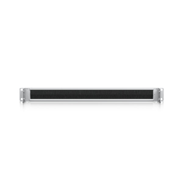 Ubiquiti UACC-RACK-PANEL-BRUSH-1U – Bürstenleiste, 1U, Schwarz/Stahl