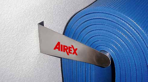 Airex Wandhalterung – für Air Gym-Matte, silber
