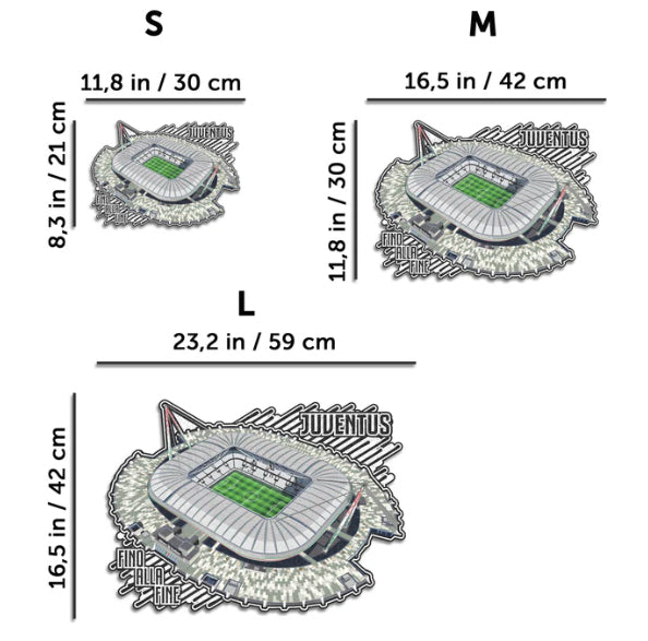 Iconic Puzzles Juventus FC - Allianz Stadium – Logikspiel, 1 Spieler, ab 14 Jahren
