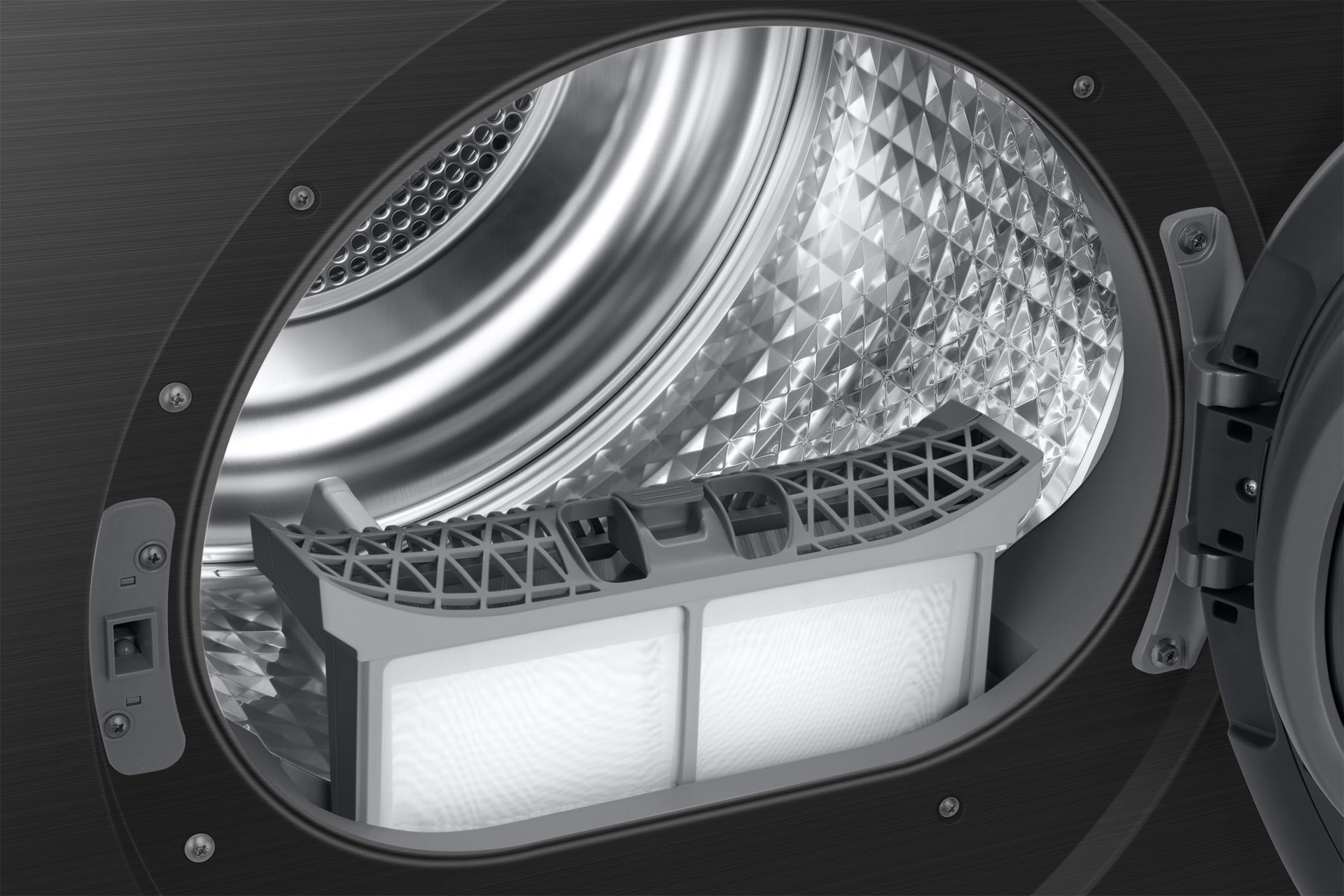 Samsung Wäschetrockner DV6000 – 9 kg, Wärmepumpe, AI Dry+, A – Schwarz