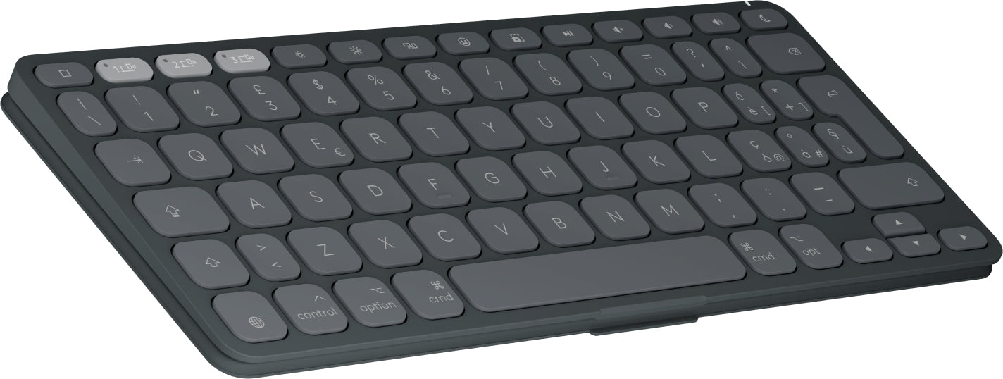 Logitech Keys-To-Go 2 – Mini Tastatur – Schere – Bluetooth 5.0 – QWERTY (IT) – Graphit