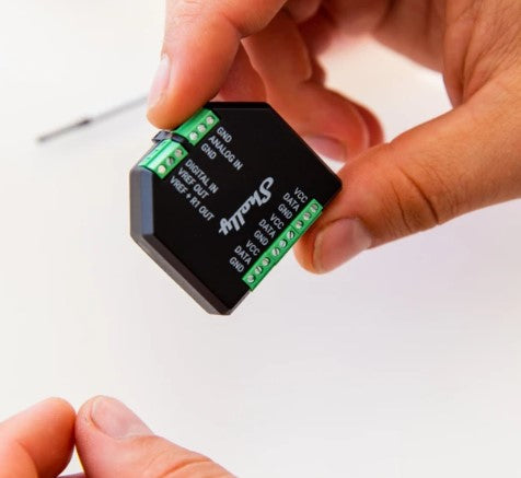 Shelly Plus Sensor Add-on – Sensor – Temperatursensor, Kabelgebunden, Innen/Aussen