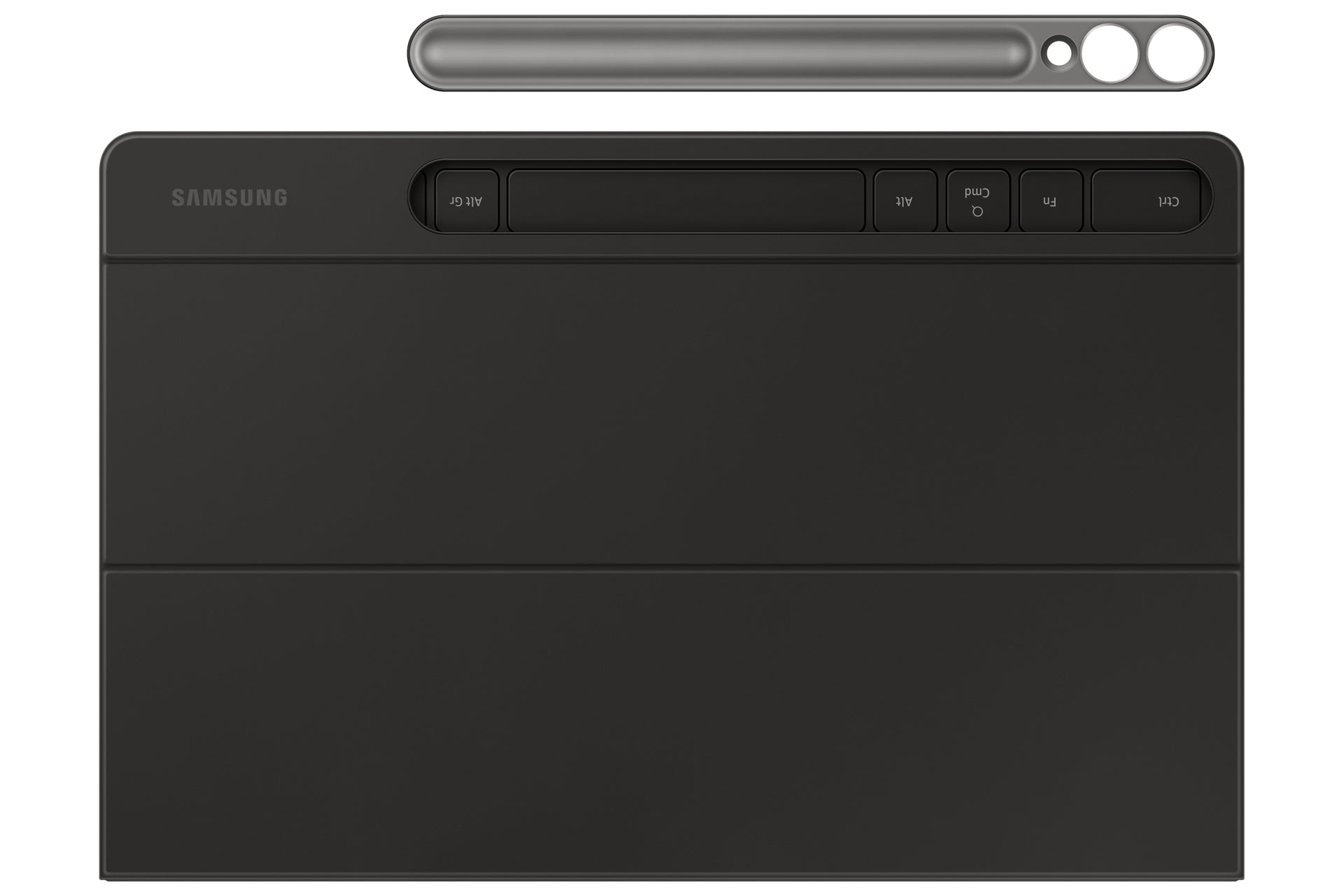 Samsung Book Cover Keyboard Slim EF-DX820 – Galaxy Tab S10+, S9+, S9 FE+, QWERTZ, Touchpad, Schwarz