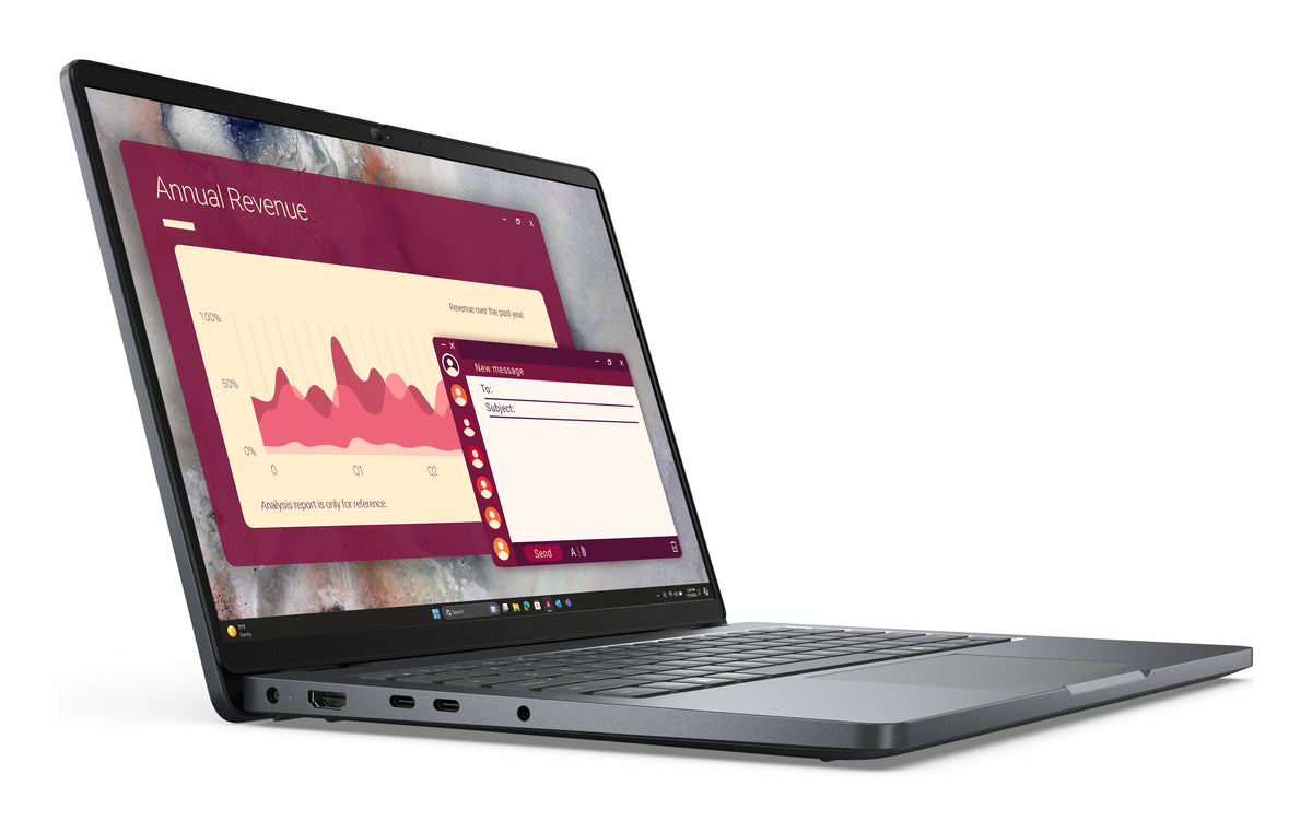 Dell Pro 14 Pc14250 – 14" WUXGA, Core Ultra 5 120U, 16 GB, 512 GB SSD, Win 11 Pro