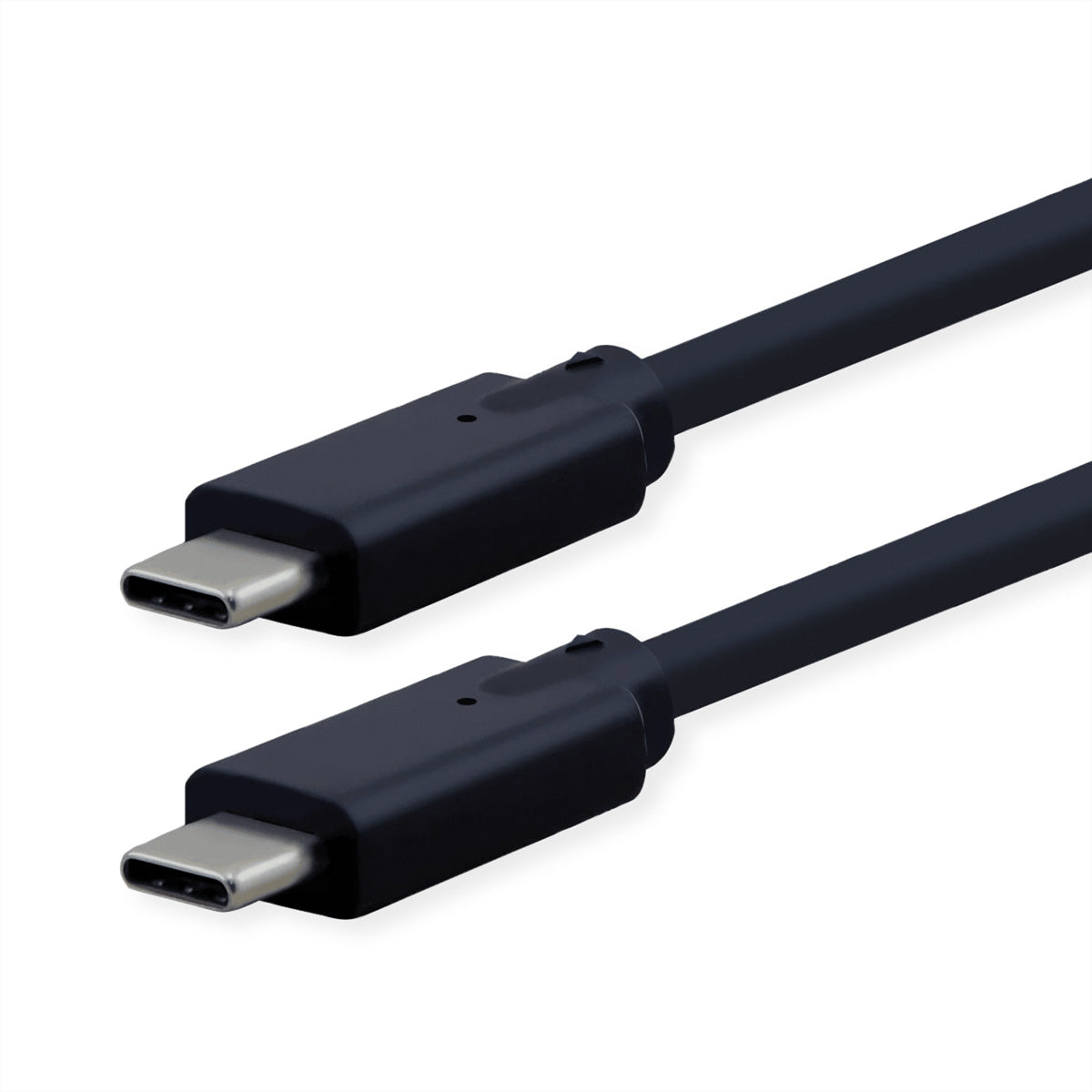 ROLINE USB-Kabel – USB-C auf USB-C – USB 3.2 Gen 2 (10 Gbit/s) – 3 m – PD 100 W – Schwarz