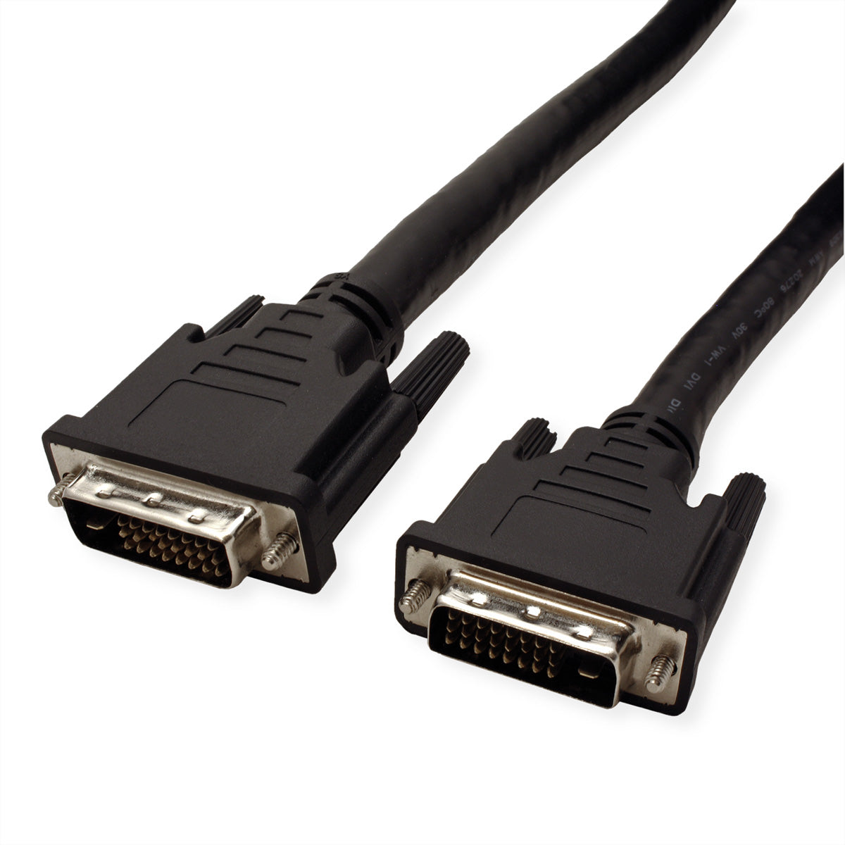 ROLINE DVI-D Kabel 2560×1600 – 15 m – verriegelbar