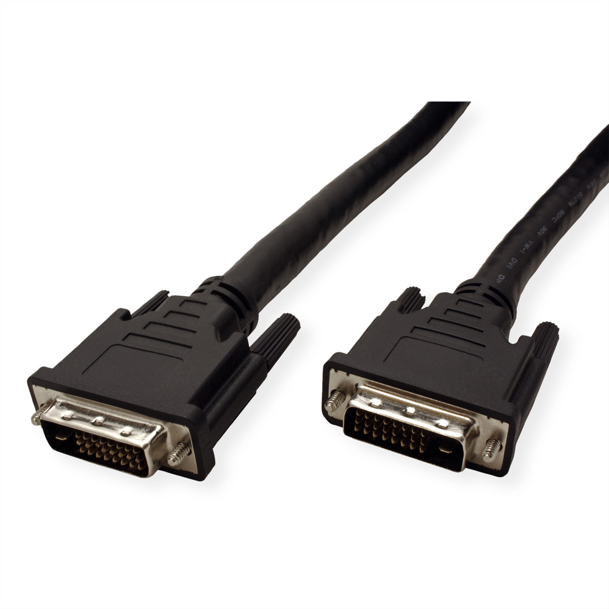 ROLINE DVI-D Kabel 2560×1600 – 15 m – verriegelbar