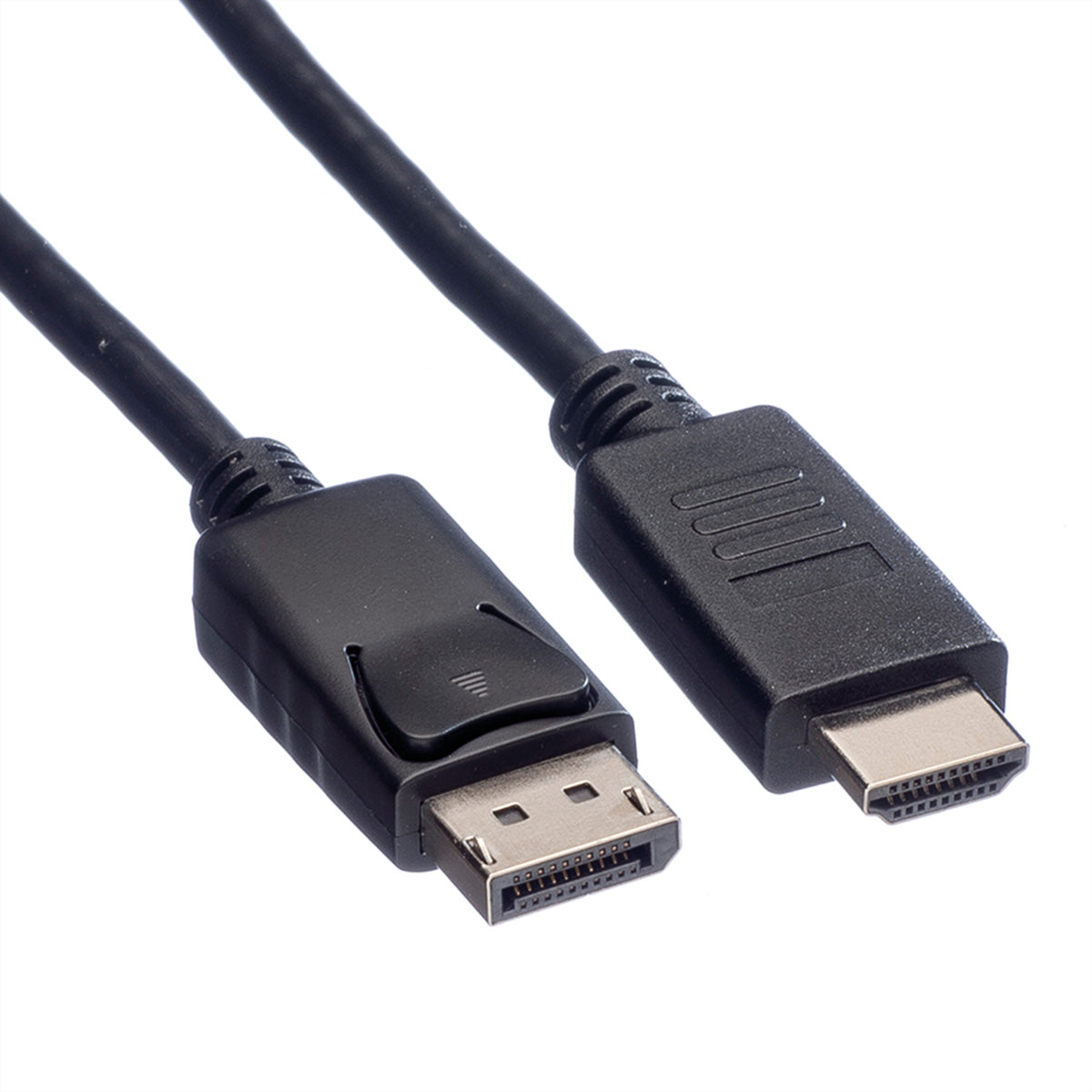 ROLINE DisplayPort auf HDMI Kabel DP 1.1 1080p 60 Hz – 3 m – für TV, Beamer, Projektor
