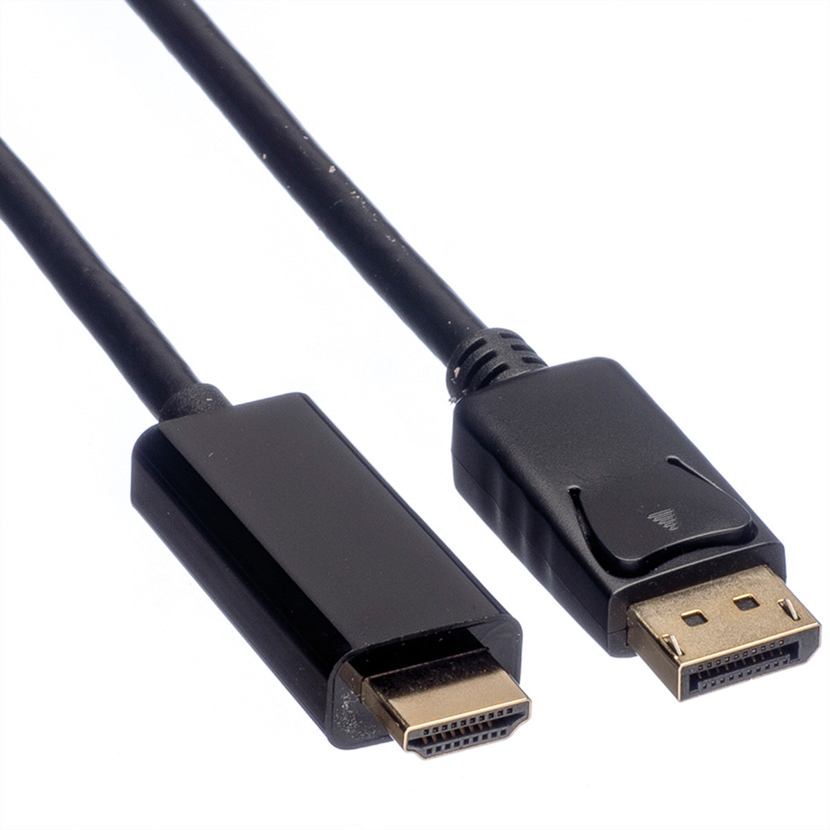 ROLINE DisplayPort auf HDMI Kabel DP 1.2 4K 60 Hz – 1 m